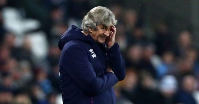 West Ham sack Manuel Pellegrini after defeat by Leicester