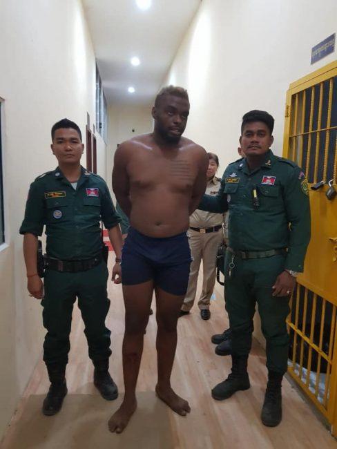 Cambodia arrests 'nude Nigerian' for disturbing public