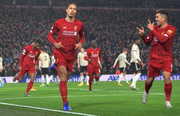 Premier League - Liverpool Virgil Van Dijk, Roberto Firmino