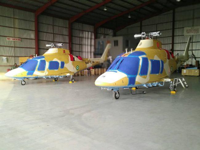 NAF receives two new attack helicopters