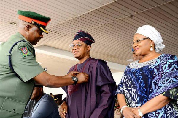 Armed Forces Emblem Launch: Oyetola charges Nigerians to be patriotic