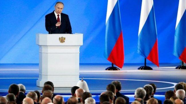 President Vladimir Putin announced the proposals in his annual state of the nation address reuters
