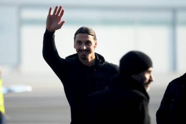 AC Milan unveil Zlatan Ibrahimovic after completing free transfer