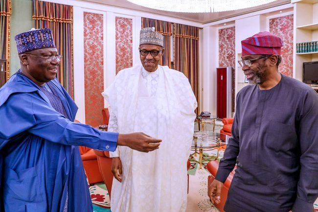 Buhari, Lawan, Gbajabiamila in closed-door meeting