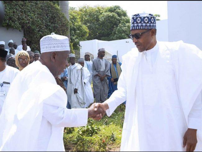 Why I can't intervene in Ganduje, Sanusi feud - Buhari