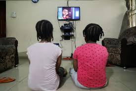 Cartoon monster explains coronavirus to Nigerian children