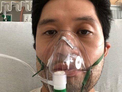 David Lat on a ventilator