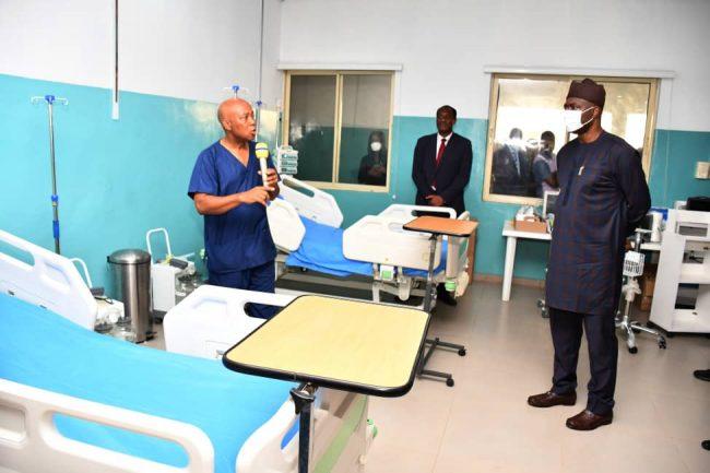 COVID-19: Makinde resumes work, inspects 100-bed Infectious Disease Centre