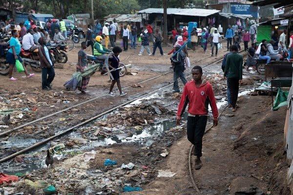 Kibera, a slum in Kenya battling hunger amidst coronavirus pandemic