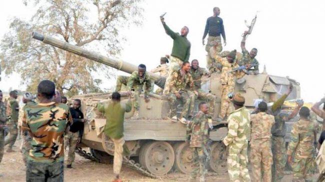 2 Boko Haram fighters surrender as military captures Borno village