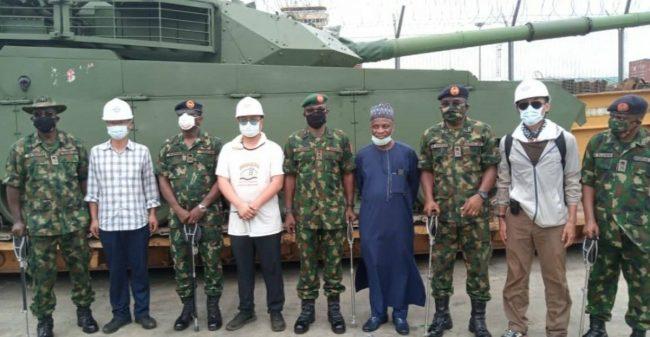 China-made main battle tanks delivered to Nigeria