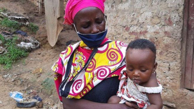 Peninah Bahati Kitsao says the help she has received is "a miracle" (Caroline Mwawasi/TUKO)