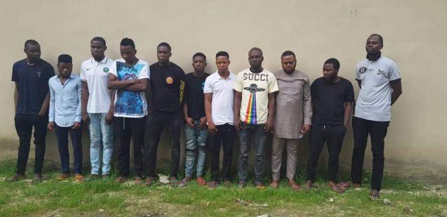EFCC arrests 16 suspected internet fraudsters in Ogun, Lagos