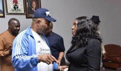 Wike foils Nunieh's house arrest, takes her to govt house