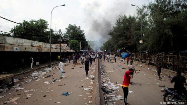 Mali protests turn violent