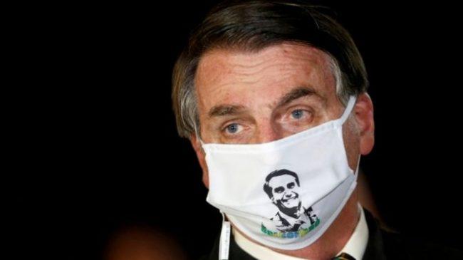 President Bolsonaro has in the past said that he "won't be struck down by a little flu" (Photo: Reuters)