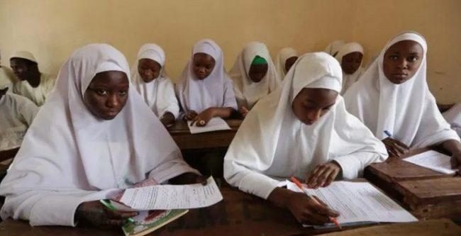 Secondary school girls in Kano (File photo)