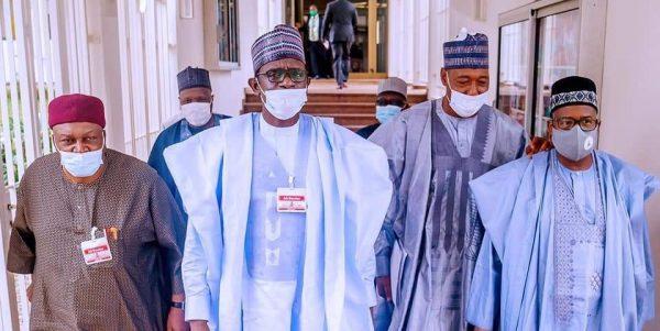 Buhari, North East governors meet in Abuja