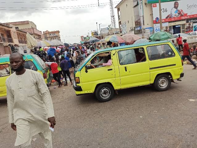 Commercial buses in Kaduna