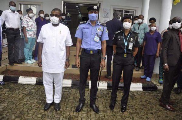 IGP takes delivery of medical supplies from Emeka Offor foundation