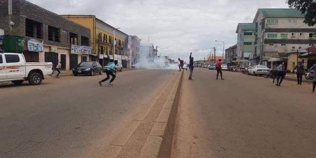 Photos of Shiites - Police clash in Kaduna