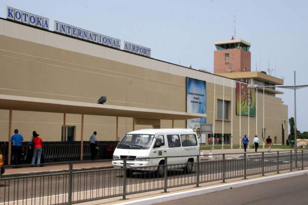 International flights resume Tuesday in Ghana