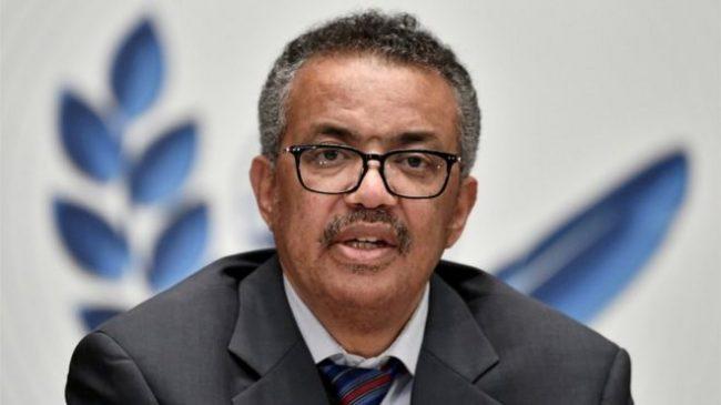 WHO boss Dr Tedros Adhanom Ghebreyesus said globalisation had allowed the virus to spread more quickly