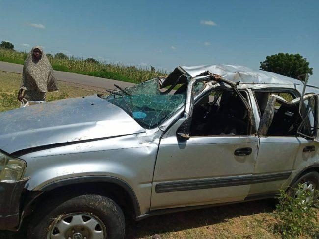 Scene of the accident as 4 siblings die in Jigawa