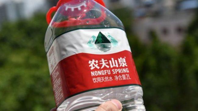 Nongfu Spring, owned by China's richest man