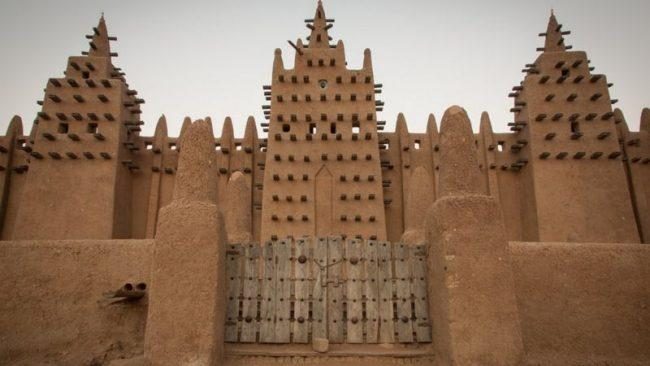 Climate change has threatened the availability of high-quality mud for the buildings in Djenné, Mali