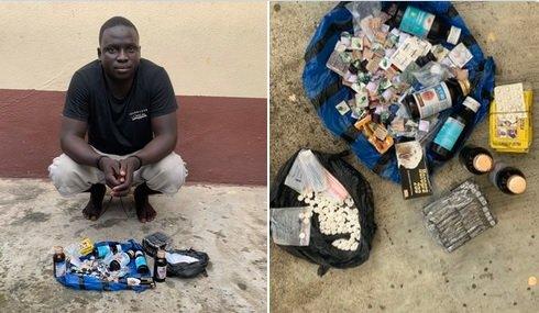 drug peddler arrested by Nigeria Police