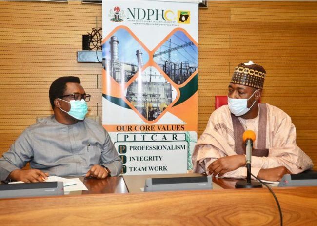Zulum visits NDPHC, requests 132kV to Dikwa, Marte