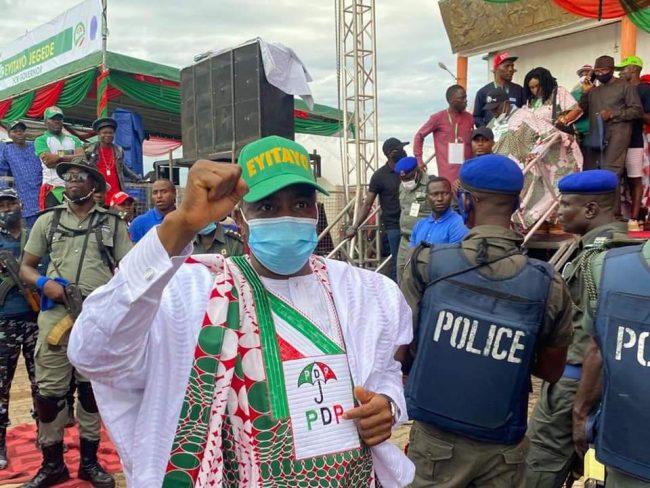 Tambuwal to Ondo electorate: Vote PDP's Jegede and defend your votes