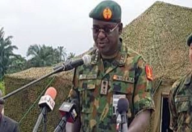 Combine firepower with action to end insurgency, Buratai tells troops
