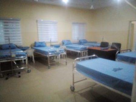 Male ward of hospital