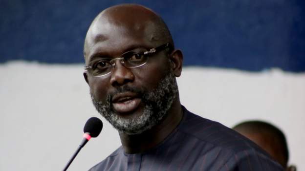 President George Weah of Liberia