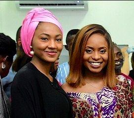 Zahra Buhari and Kiki Osinbajo