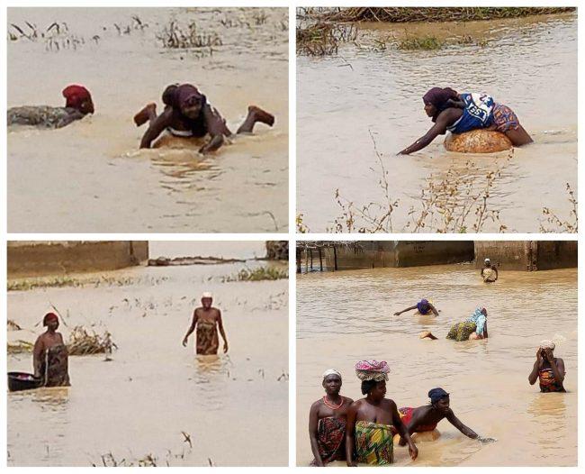Flood take over hundreds of houses in Niger State