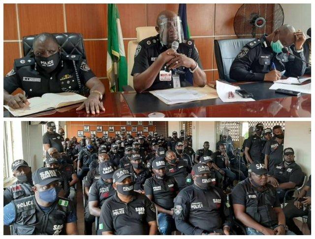 Lagos CP meets SARS operatives, charges them to comply with IGP's directive