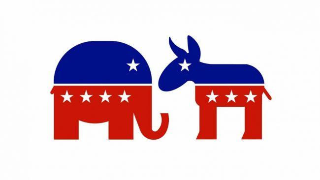 Democrats are Donkeys and Republicans are elephants
