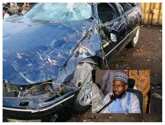 Photo of Sheikh Abubakar Muktar Yola, driver survive car accident