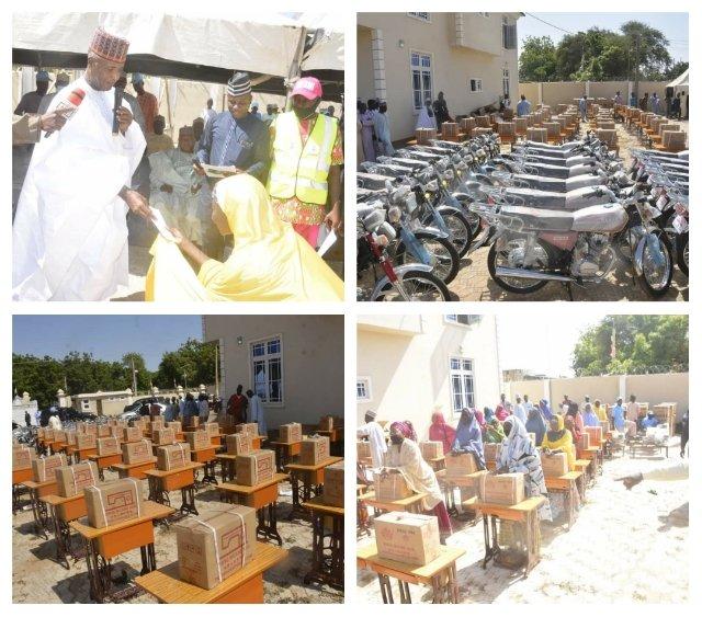Sokoto APC Rep Kalambaina empowers 190 persons with multi-million naira items, cash