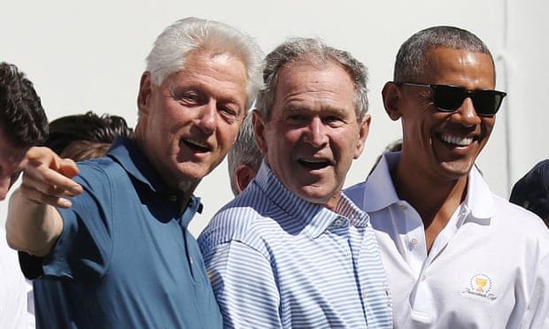 Clinton, Bush and Obama