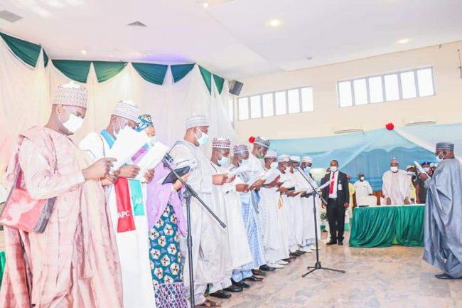 Gombe gov swears in newly elected LG chairmen, warns against corruption