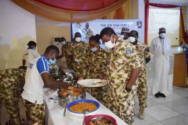 Christmas: CAS fetes frontline NAF personnel in Maiduguri, Yola, Katsina