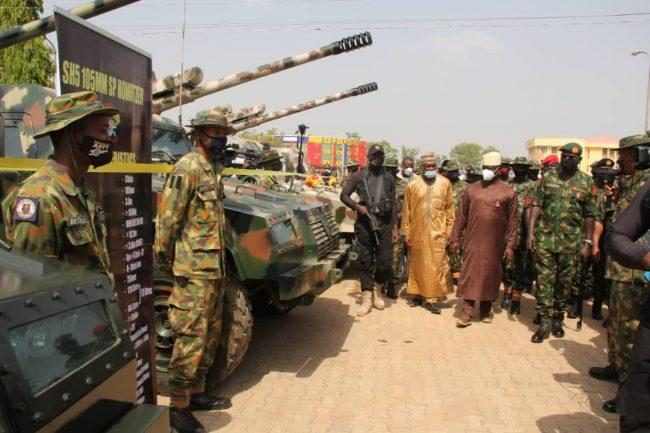 Buratai inducts new artillery guns, inaugurates School of Artillery HQ complex