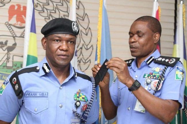 IGP, DIG decorate Force PRO Frank Mba with new rank