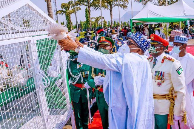 Buhari releases the pigeons that refuse to fly
