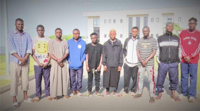 EFCC arrests 10 'Yahoo-Yahoo students’ in Abuja