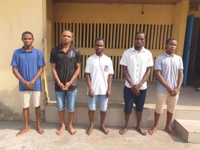 Police arrest five over multiple abductions, car theft, women abuse
